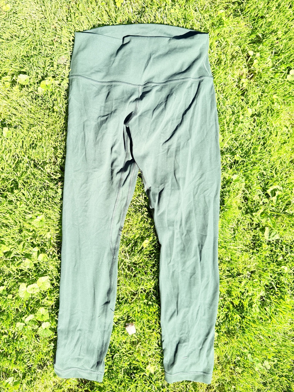 lululemon athletica High-Rise Leggings in Deep Green